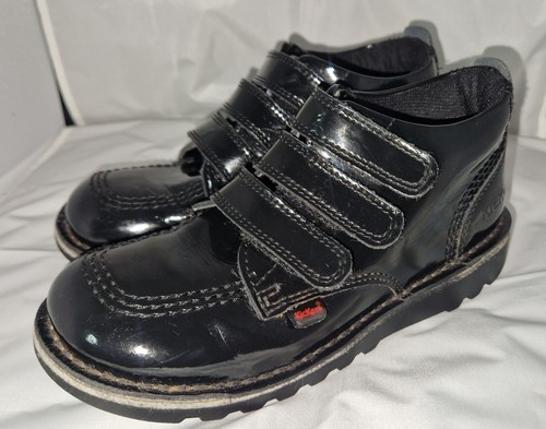 Girls patent kickers - girls,