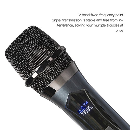 Cordless dynamic mic - mic, system