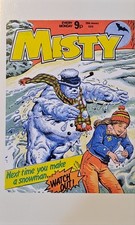 Postcard Misty Comic Book