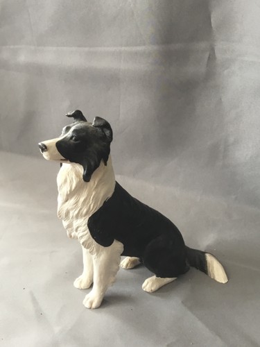 Collie statue - collie,