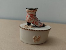 Willow Hall Victorian Shoe trinket box —Jane Asher, “Annette”
