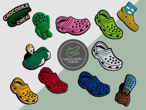 Crocodile gang charms - crocodile,