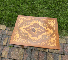 Vintage Italian Music Box Side