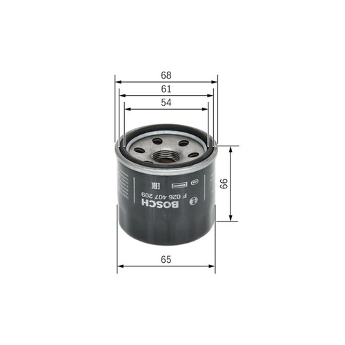 Bosch engine oil filter fits - engine,