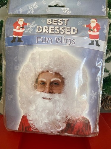 Deluxe santa beard - beard, &