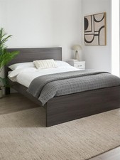 Camberley bed frame - king, dark