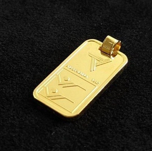 Gold plated fine silver - gold, 999