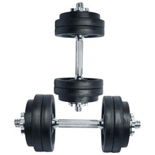 30kg Dumbbells Barbell Set