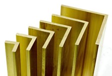 Solid BRASS Equal ANGLE L Section Special Lengths Bandsaw cut to size UK Metals 