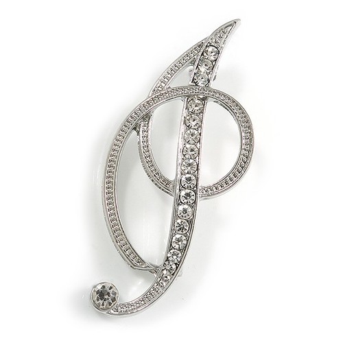 Clear crystal letter - crystal,