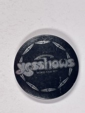 Yes Tour Badge Original Vintage Promotion Yesshows World Tour 1977