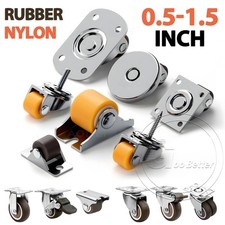 4x Furniture Casters Wheels