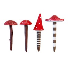 Red Mushroom Fairy Ornaments
