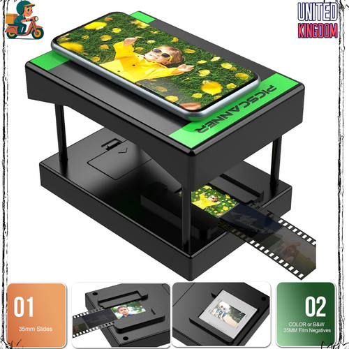 Mobile film scanner for 35mm - film,