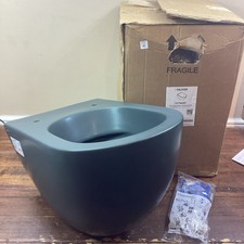 Galassia 7317NEMT Dream Vaso Rimless WC Pan 56cm Matt Black / Dark Grey - NEW