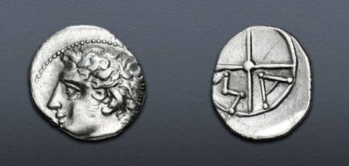 Celtic gaul massalia - gaul,, 100-50