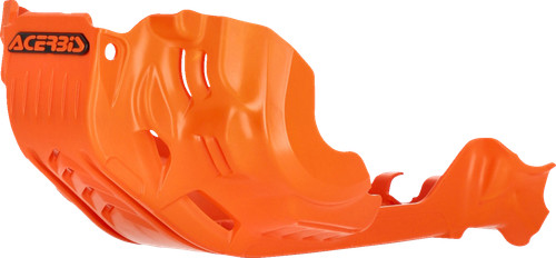 Acerbis skid plate - 16, orange