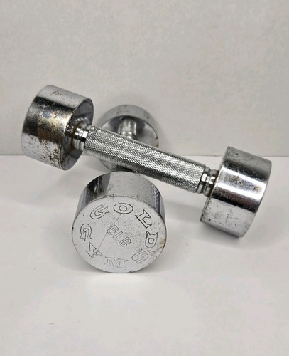 Vintage gold gym 5lb - vintage,