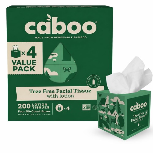 Caboo tree facial tissues - caboo,