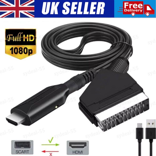 Scart hdmi converter cable - scart,