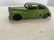 Vintage Mettoy Jowett Javelin Clockwork Wind Up Diecast Car made Great Britain.