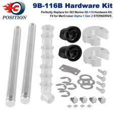 Trim Cylinder Pin Cap Bushing Hardware Kit 9B-116B For MerCruiser Alpha 1 Gen 2