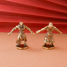 Brass Werewolf Statue Desktop