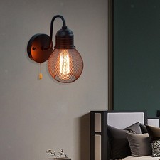 Industrial Metal Wall Sconce