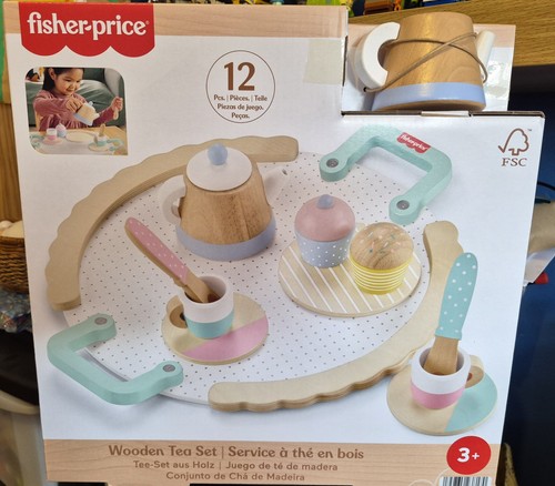 Fisher price wooden tea - tea, party