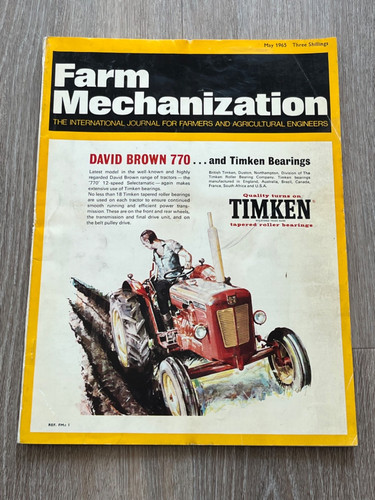 Farm mechanization magazine - farm,