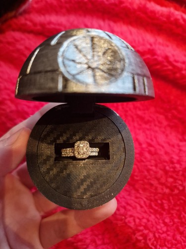 Diamond engagement and wedding