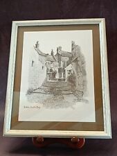 Colin Williamson Drawing Print - Robin Hoods Bay Whitby - Art - Framed Picture