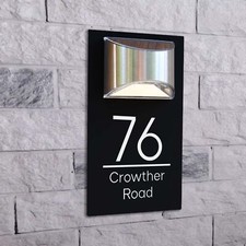 Laser house number plaques - laser,