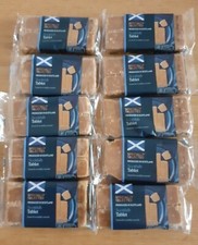 Aldi Scottish Tablet X10, 95g in each bar of 8 squares. Produced in Scotland