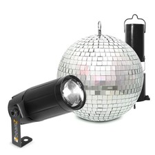 20cm Glitter Ball with Battery