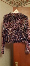 Purple and Velvet Sequined Mid