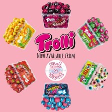 Trolli 3D Flavour Bombs - 6 Flavours Mixed Bag Of 12 Individual Sweets