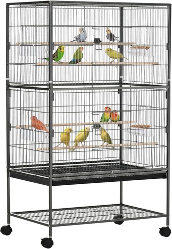 Pawhut large bird cage with - pawhut,