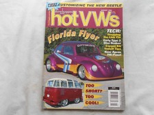 DUNE BUGGIES AND HOT VWs Magazine-AUGUST,1998