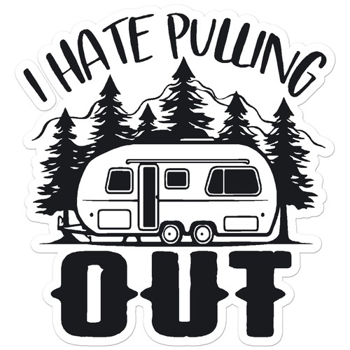 Camper hate pulling - pulling, out