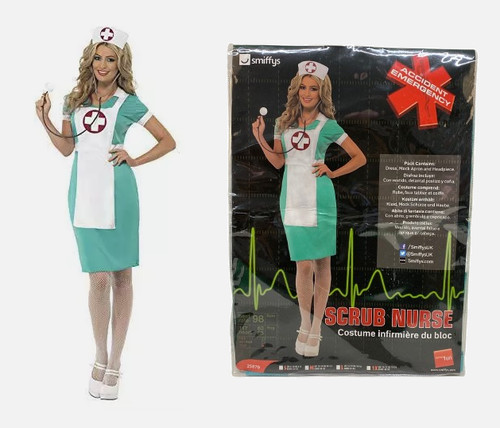 Smiffy scrub nurse costume - smiffy's,