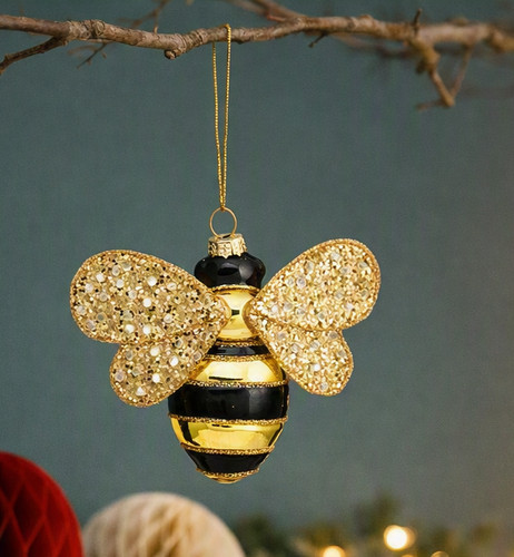 Sass belle bee with gem - &,