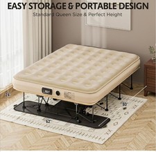 Double EZE Luxury Airbed Inflatable Mattress Built-in Electric Pump Airbed Bed