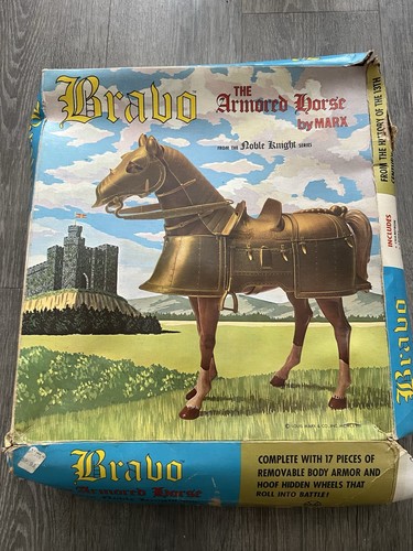 Marx bravo armoured horse - marx,