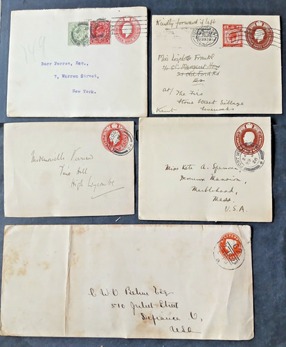 Old british pre stamped - old, pre-stamped