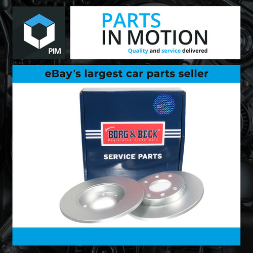 Brake discs pair solid fits - brake,