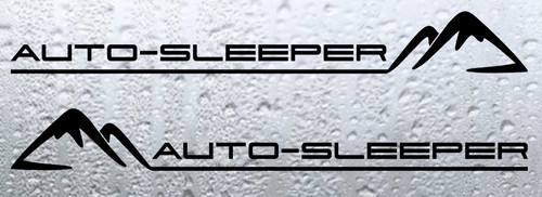 Auto sleeper stickers - /,