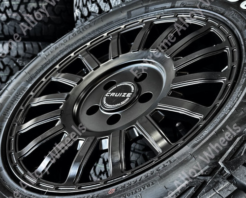 Black colt alloy wheels - 17",
