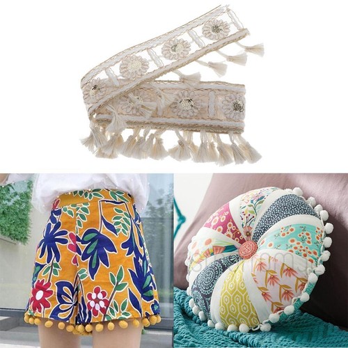 1yd pom fringe - pom, jacquard