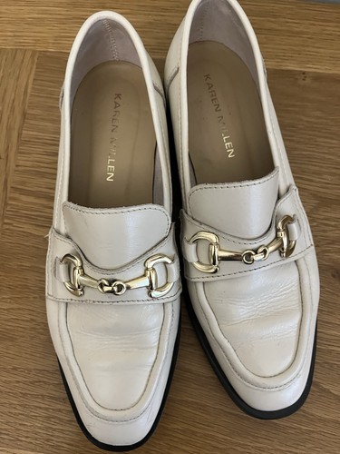 Karen millen cream loafer - karen,